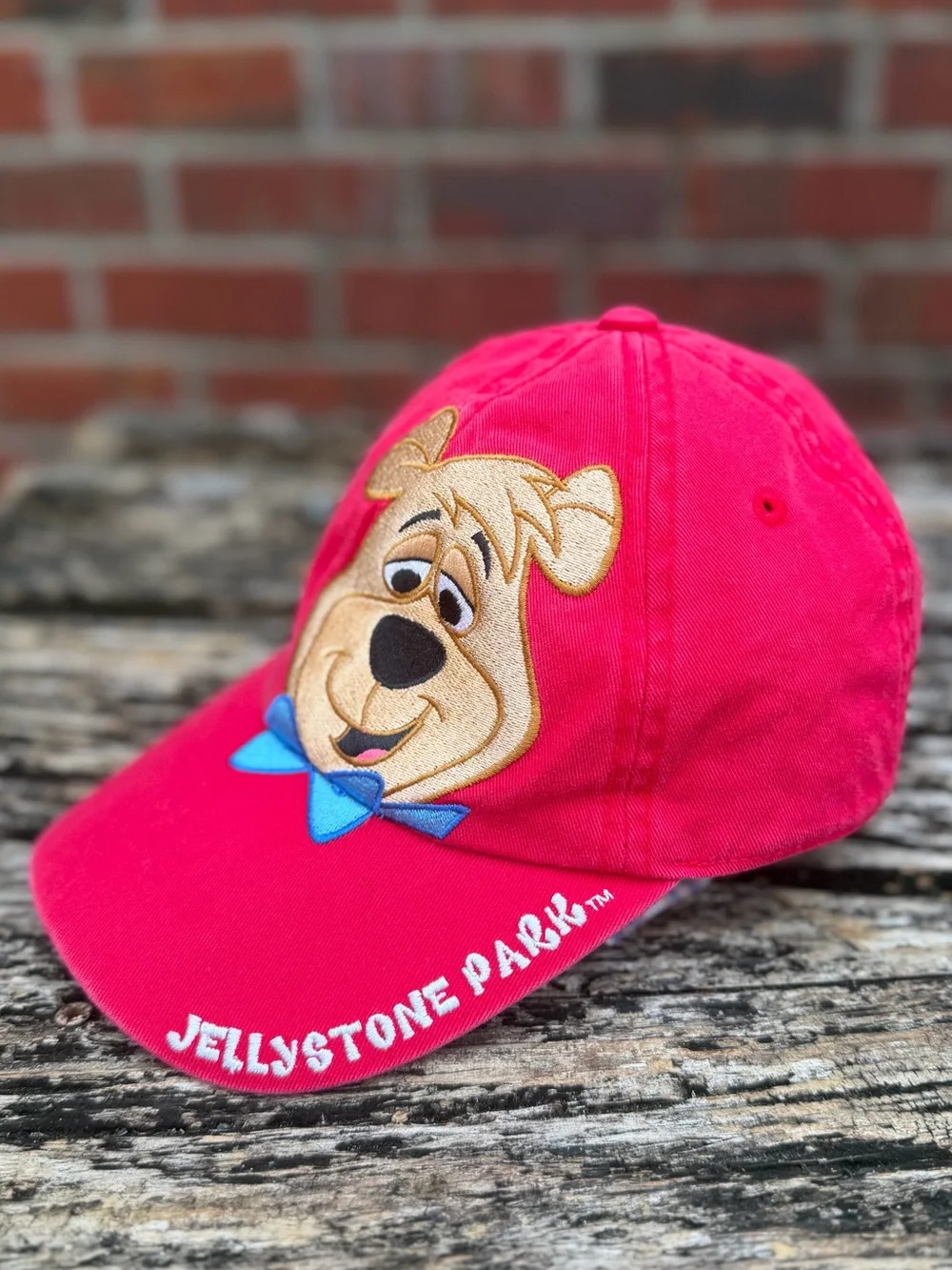 JELLYSTONE PARK Camp Resort Embroidered Boo Boo Adjustable Youth Baseball Cap P1